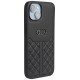 Audi Genuine Leather iPhone 14 6.1" black/black hardcase AU-TPUPPCIP14-Q8/D1-BK