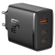 Baseus Cube Pro 65W GaN charger 2x USB-C USB-A - black
