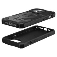 UAG Monarch Pro case with MagSafe for iPhone 15 Pro Max - black carbon