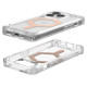 UAG Plyo MagSafe case for iPhone 15 Pro - transparent and pearl