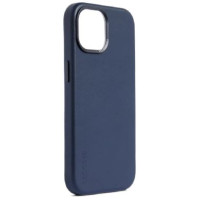 Decoded Leather Case with MagSafe for iPhone 15 - blue