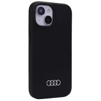 Audi Silicone Case for iPhone 15 - black