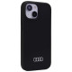 Audi Silicone Case for iPhone 15 - black