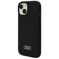 Audi Silicone Case for iPhone 15 - black