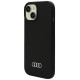 Audi Silicone Case for iPhone 15 - black