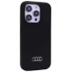 Audi Silicone Case for iPhone 15 Pro Max - black