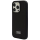 Audi Silicone Case for iPhone 15 Pro Max - black