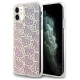 Hello Kitty IML Gradient Electrop Crowded Kitty Head Case for iPhone 11 / Xr - Pink