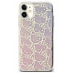 Hello Kitty IML Gradient Electrop Crowded Kitty Head Case for iPhone 11 / Xr - Pink