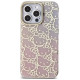 Hello Kitty IML Gradient Electrop Crowded Kitty Head Case for iPhone 13 Pro Max - Pink