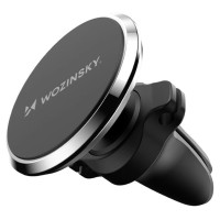 Wozinsky WUMKO magnetic phone holder for car air vent - black