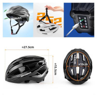 Rockbros ZK-013TI Bike Helmet Universal Size 55-60cm - Gray