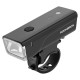 Rockbros 24510003001 front bicycle light 260 lm + USB-C - USB-A cable - black