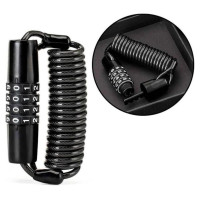Rockbros T609 bicycle lock with 1.5 m combination - black