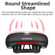 Rockbros AQ-6090R bicycle saddle - black and red