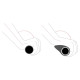 Rockbros BT1802GR bicycle grips - gray