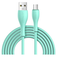 Joyroom Bowling Data Cable S-2030M8 USB-A / micro USB 3A 2m - green