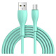 Joyroom Bowling Data Cable S-2030M8 USB-A / micro USB 3A 2m - green