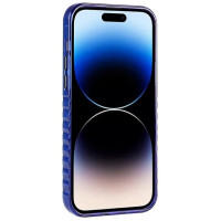 Audi IML Big Logo MagSafe case for iPhone 14 Pro Max - blue