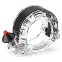 Rockbros 34210028002 Q-shaped bicycle bell - transparent