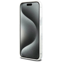 Dkny Liquid Glitter Multilogo case for iPhone 15 Pro Max - white