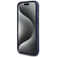 Dkny Leather Mono Stripe & Metal Logo case for iPhone 15 / 14 / 13 - blue