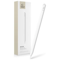 Tech-Protect Digital Magnetic Stylus Pen 2 Magnetic for iPad Tablet - White