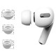 Tech-Protect Ear Tips for AirPods Pro 1 / 2 in sizes S / M / L - white (3 pcs.)