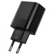 Tech-Protect C30W Charger USB-C PD 30W / USB-A QC 3.0 - Black