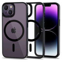 Tech-Protect MagMat MagSafe iPhone 14 Case - Clear Black