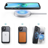 Tech-Protect MagMat MagSafe iPhone 14 Case - Clear Black