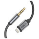 Tech-Protect UltraBoost audio Lightning / mini jack 3.5mm cable 1m - black