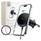 Tech-Protect MM15W-V4 Car Phone Holder with MagSafe 15W Inductive Charger for Air Vent - Black