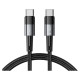 Tech-Protect UltraBoost USB-C / USB-C PD Cable 60W 3A 1m - Gray