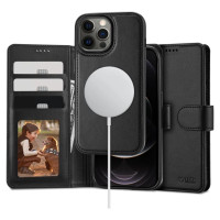 Tech-Protect Wallet MagSafe case for iPhone 12 / 12 Pro - black