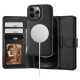 Tech-Protect Wallet MagSafe case for iPhone 12 / 12 Pro - black