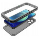 Tech-Protect ShellBox Case Waterproof IP68 with MagSafe for iPhone 15 - Black