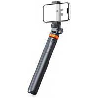 Tech-Protect L03S Bluetooth selfie stick with remote control, tripod up to 148cm and 180 head - white