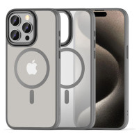 Tech-Protect MagMat 2 MagSafe case for iPhone 15 Pro Max - titanium matte