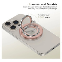 Tech-Protect MMR300 magnetic holder/ring with MagSafe - pink