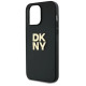Dkny Wrist Strap Stock Logo case for iPhone 14 Pro Max - black