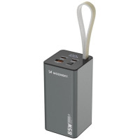 Wozinsky Powerbank Wozinsky K65+ 65W 30000mAh 2x USB-C, 1x USB-A 65W - gray