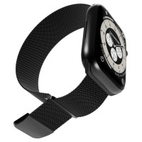 Puro 'MILANESE' Watch band for Apple Watch 42-44-45-49m, black