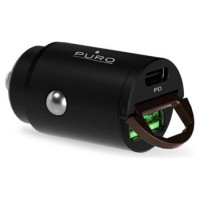 Puro Elektrik Puro Mini 30W Power Delivery USB-C USB-A Car Charger - Black