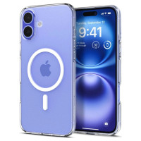 Spigen Liquid Crystal Mag Case with MagSafe for iPhone 16 - Clear