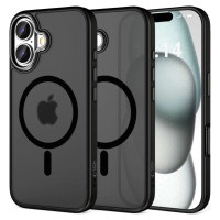 Tech-Protect MagEdge MagSafe iPhone 16 Case - Semi-Transparent