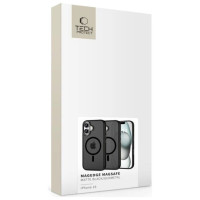 Tech-Protect MagEdge MagSafe iPhone 16 Case - Semi-Transparent