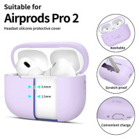 Tech-Protect Silicone Case for Apple AirPods Pro 1 / 2 - Purple
