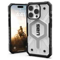 UAG Pathfinder Clear Magsafe Case for iPhone 16 Pro - White