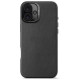 Decoded Leather Backcover case with MagSafe for iPhone 16 Plus - black